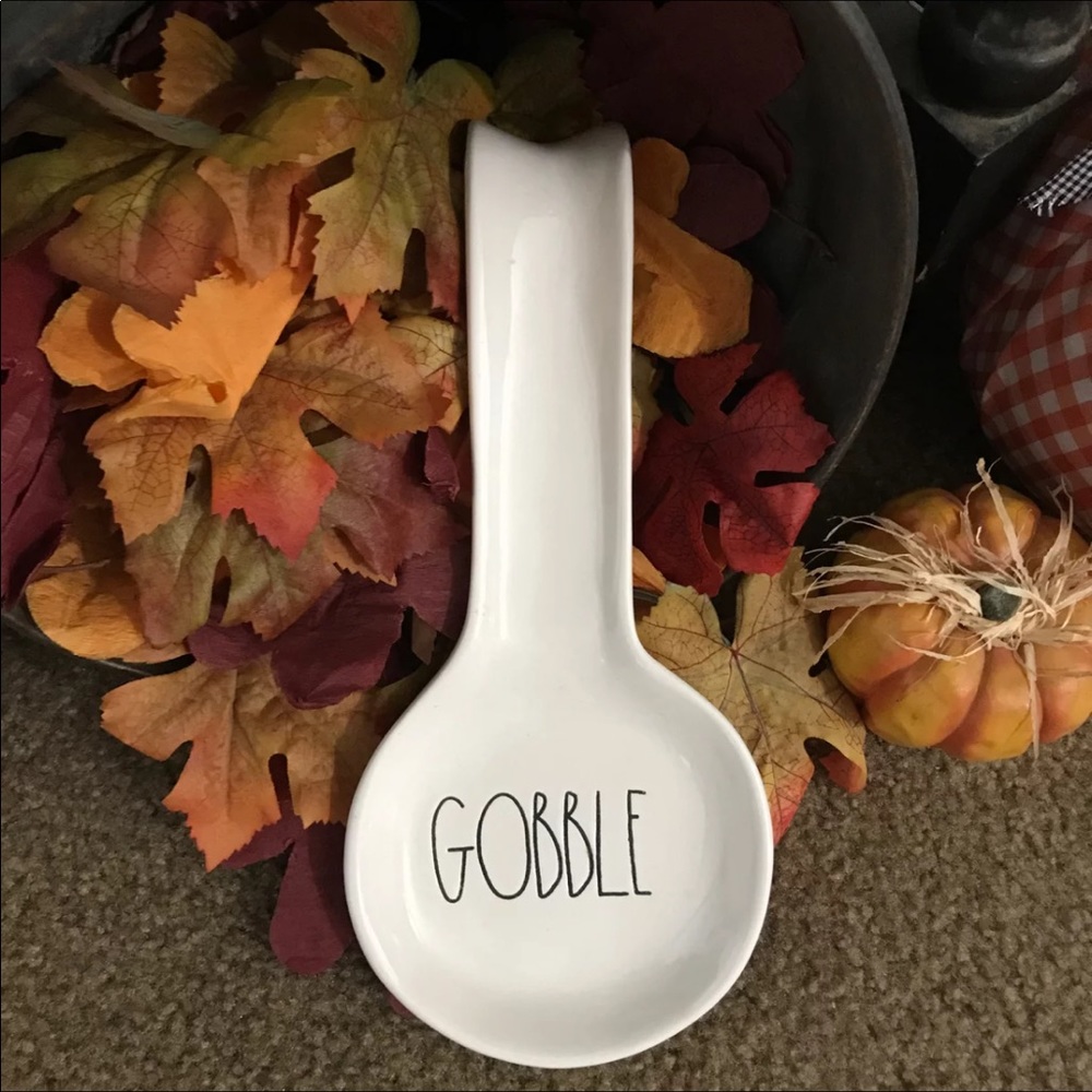 New Gobble Thanksgiving Rae Dunn Spoon Rest